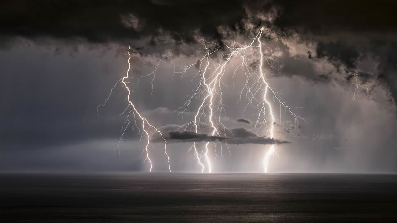 Thunderstorms and lightning