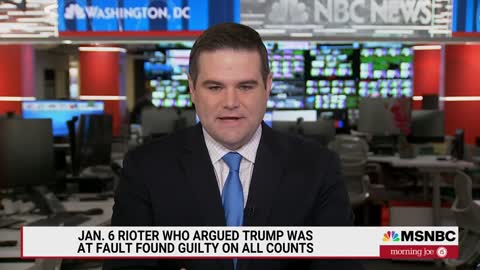 January 6 Rioter Who Argued Trump Was At Fault Found Guilty On All Counts