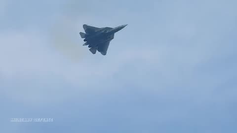 SU-57 Felon Performing Cobra Manoeuvres