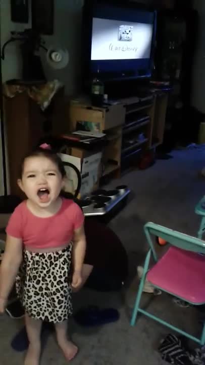 Little sister protecting big brother