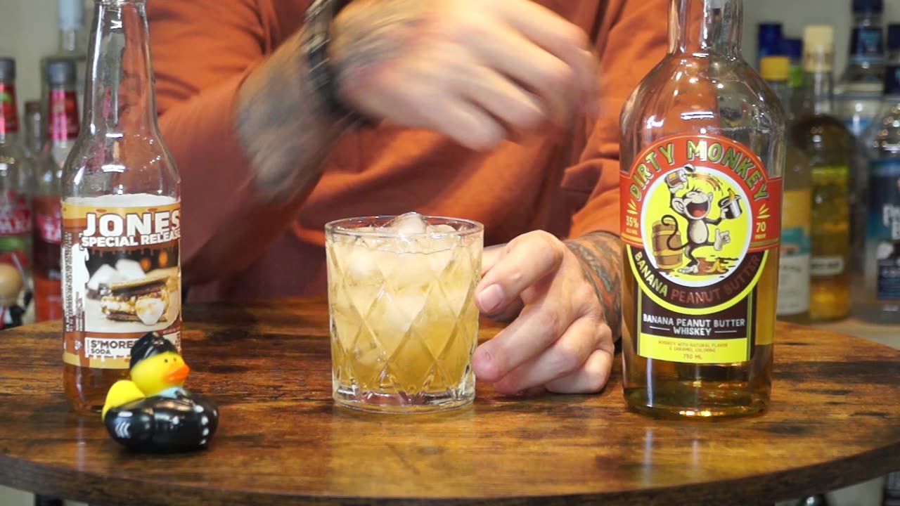 Frederick Moorehead - Dirty Monkey Banana Peanut Butter Whiskey & Jones Soda Co S'mores Soda