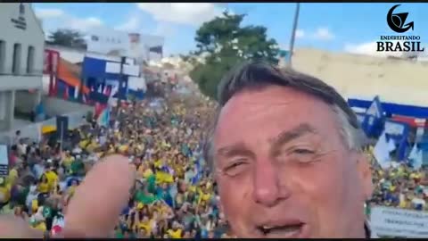 IMPRESSIONANTE- BOLSONARO ARRASTA MULTIDÃO EM PERNAMBUCO - by Saldanha - Endireitando Brasil