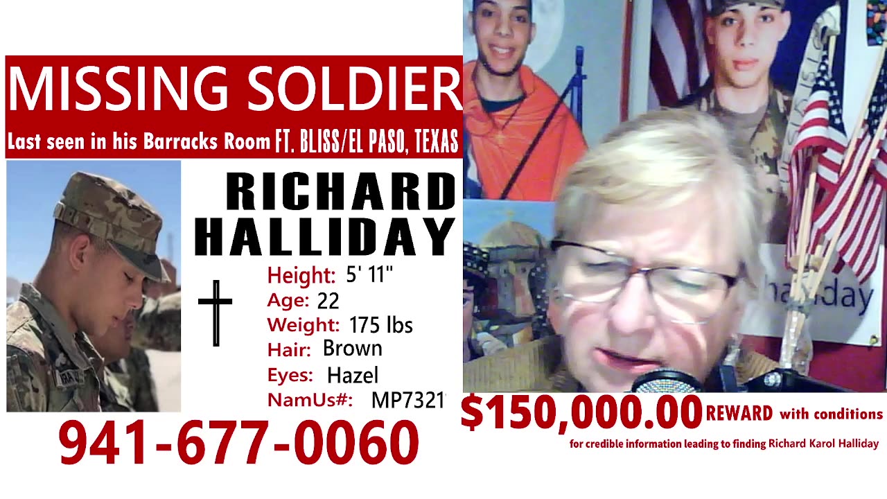 Day 1198 - Find Richard Halliday - NCIC