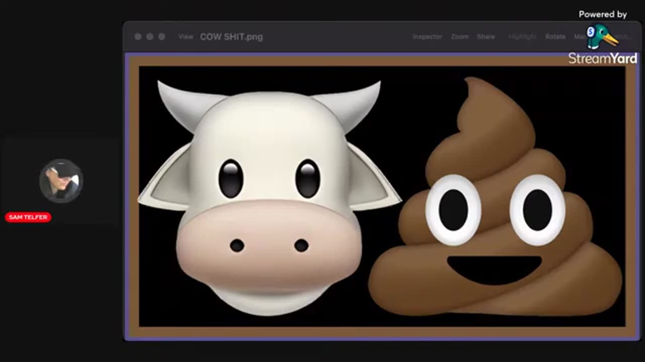 8-13-2023 Sam Tefler DELETED "Cow Shit" no chat