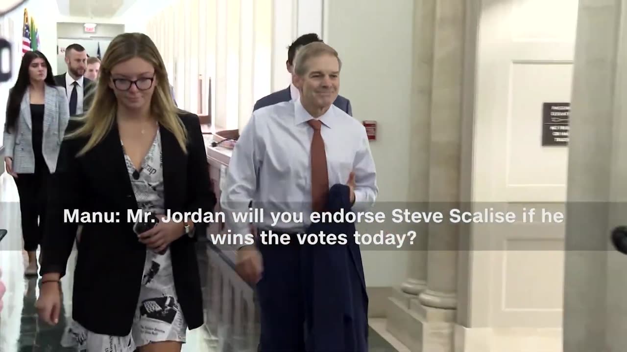 BREAKING- Jim Jordan Asked Point Blank If He Would Support Steve Scalise If He Loses Vote