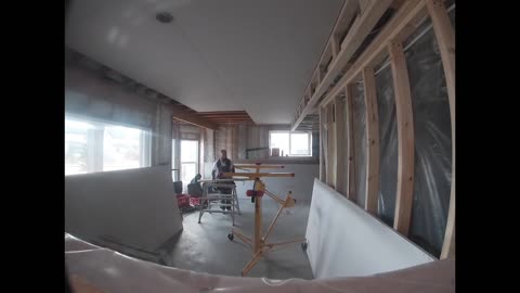 Drywalling a Basement Ceiling 3