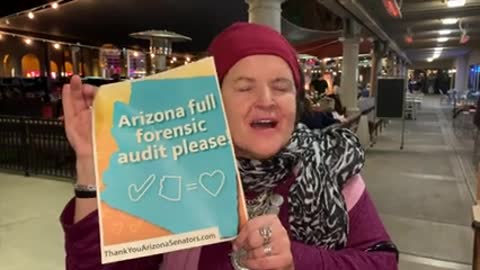 Thank you Az State Senators For Demanding A Forensic Audit