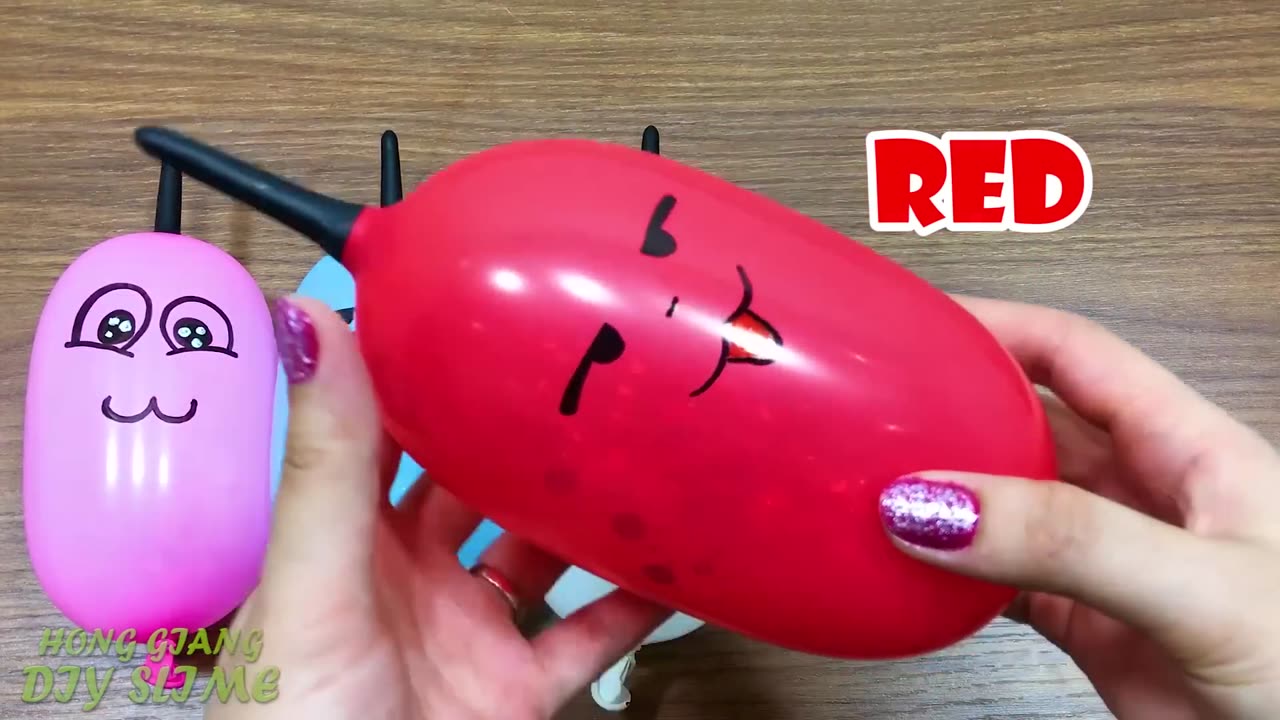 Making Slime with Funny Balloons - Satisfying Slime video