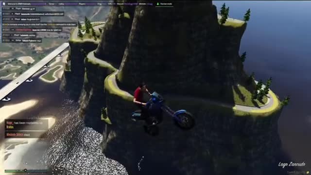 JumpingOver TheMilitary Base...Usinga DirtBike... GTAO...3