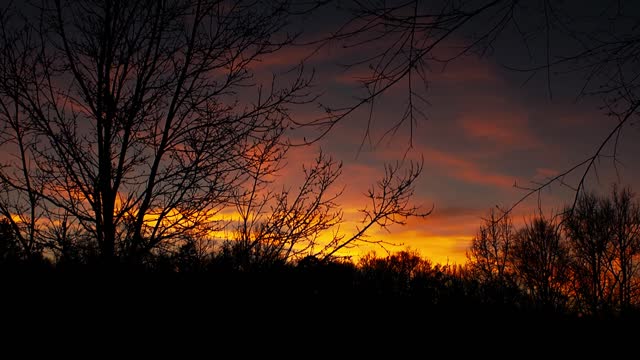 A Scenic View During Golden Hour