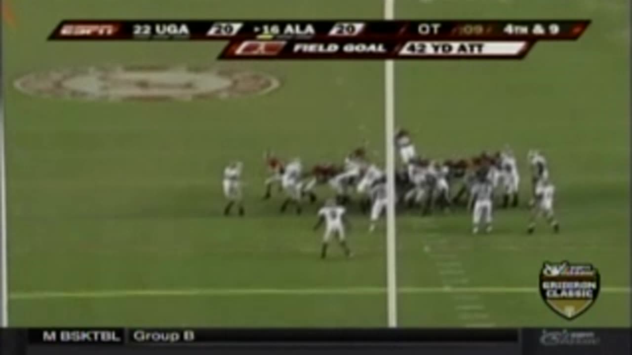 2007 Georgia vs Alabama