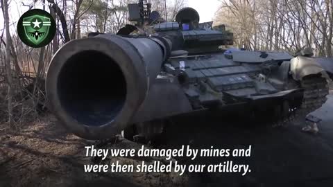 Ukrainian Forces Destroy Russian Armored Column Іn Kyiv Region 18/03/2022