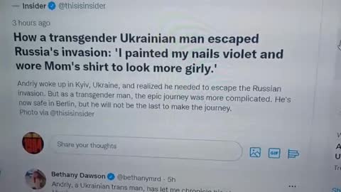 Many agenda’s in this fake Ukrainian war