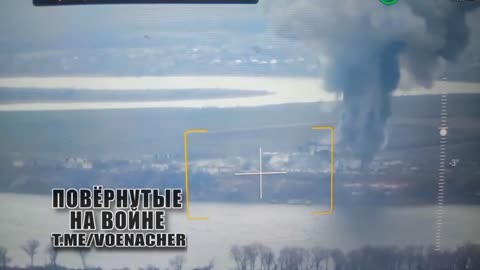 FAB-1500 attack on Ukrainian fortification in Kherson