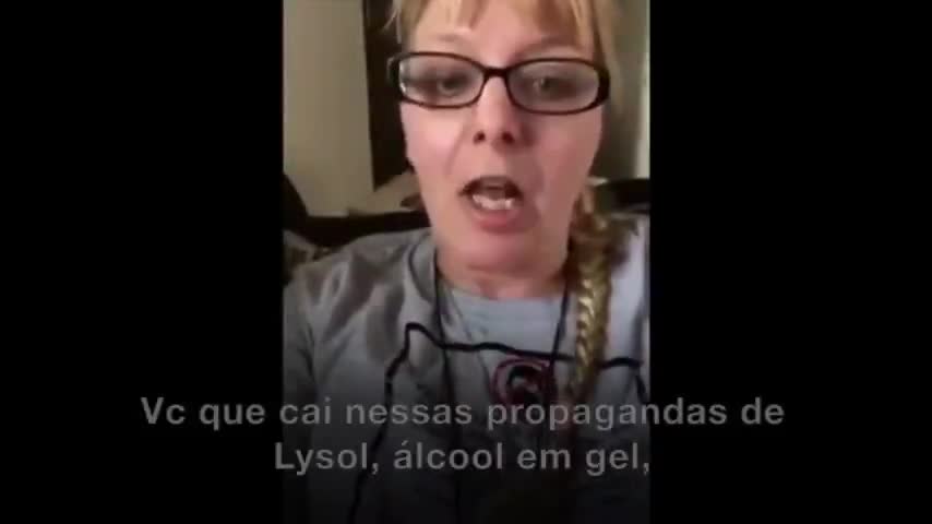 Enfermeira sem medo.