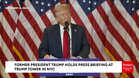 FULL PRESS BRIEFING: Trump Goes Off On Kamala Harris In Advance Of Her Trip To The Border