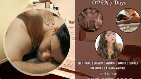 Enjoy the good life. Enjoy an Asian massage💮