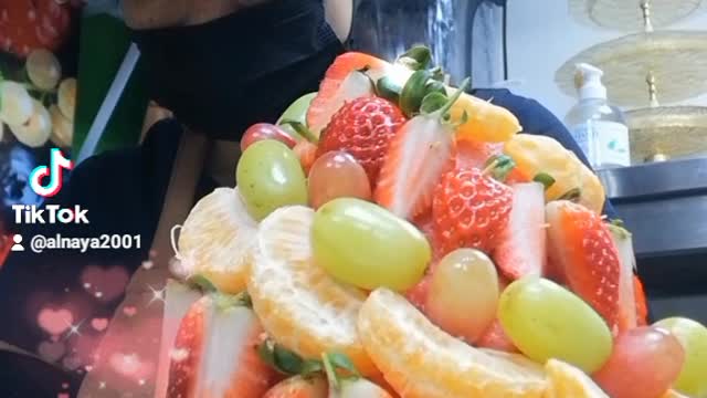 Making fruits design
