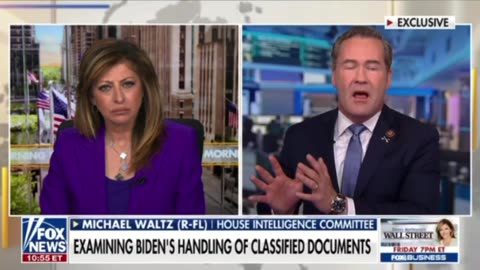 Florida Rep Examines Biden's Handling of Classified Documents