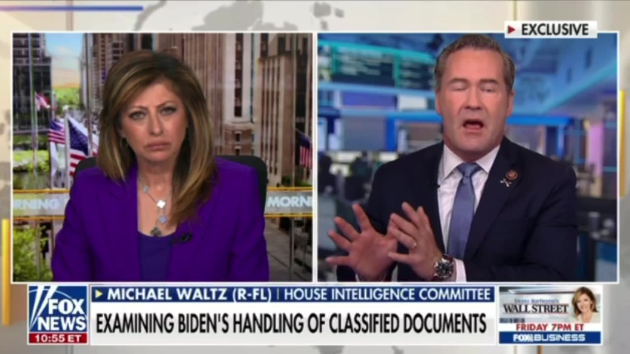 Florida Rep Examines Biden's Handling of Classified Documents