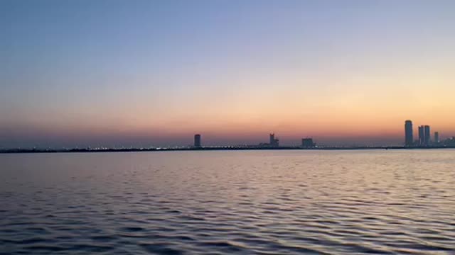 Increíble viewing of Downtown and the most gorgeous sunset