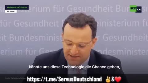 Jens Spahn spricht beim World Economic Forum bereits von der nächsten Pandemie