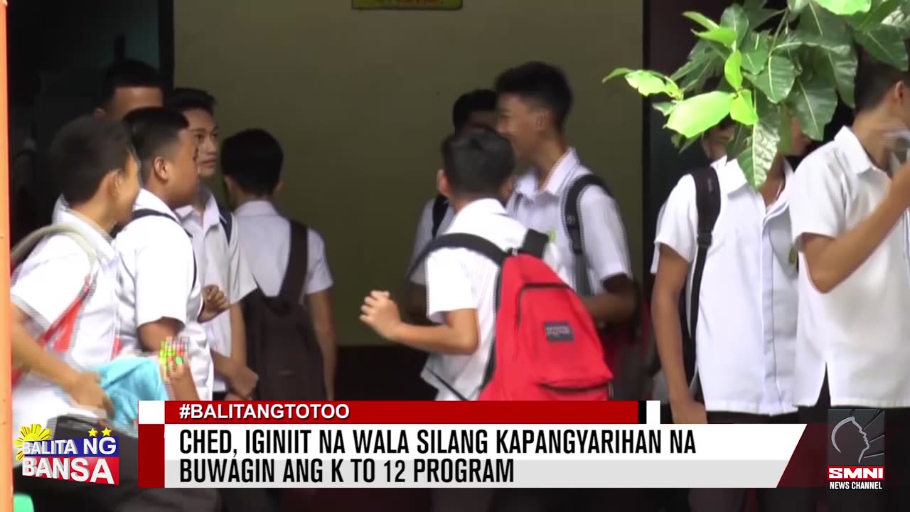 CHED, iginiit na wala silang kapangyarihan na buwagin ang K to 12 Program