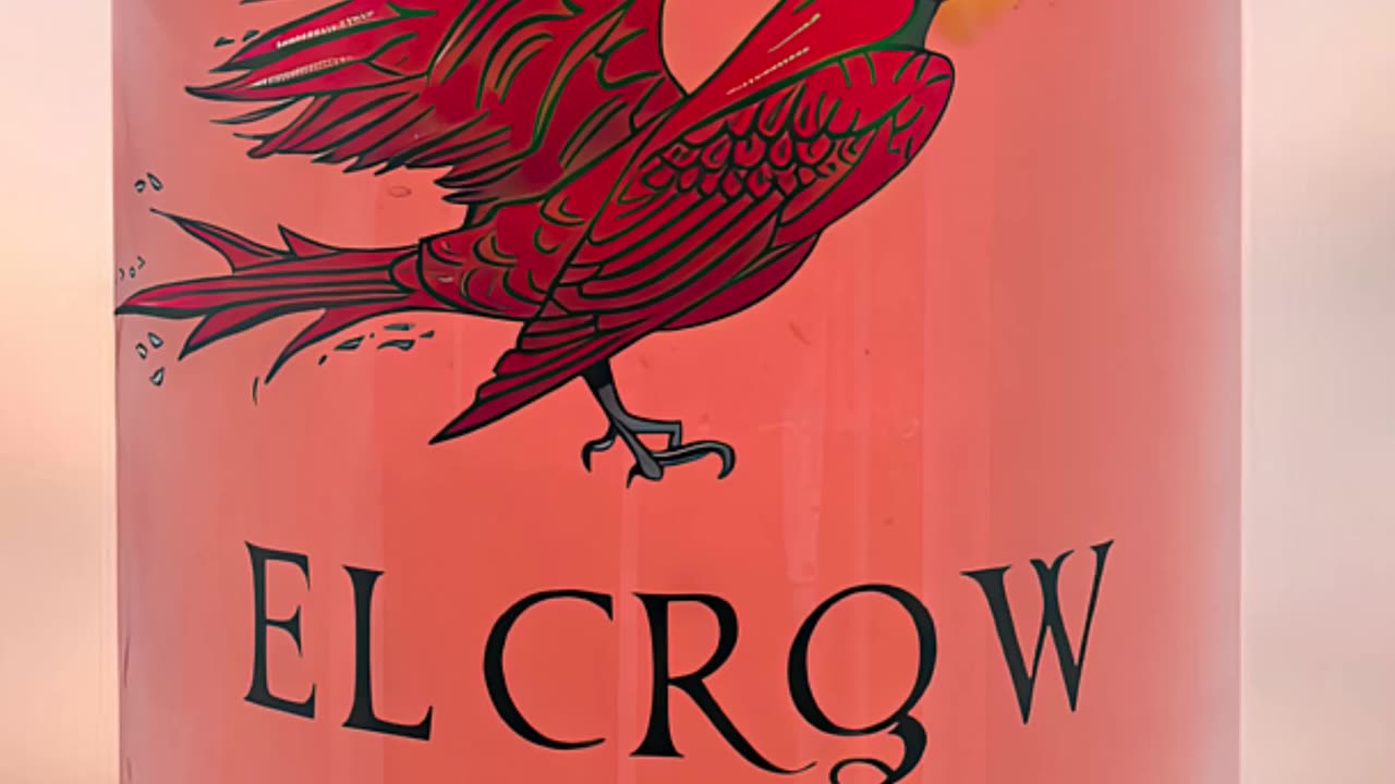 Sip in Style with This Unique El Crow Glass! #ElCrowGlass #DrinkwareDesign