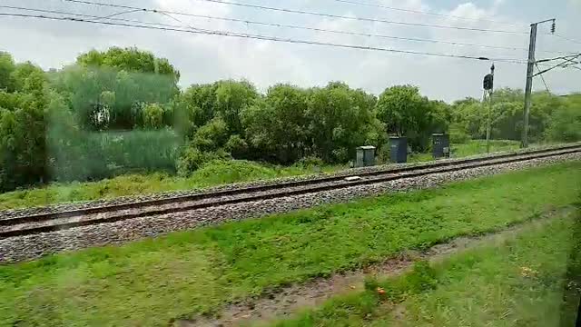 Scenery from the train