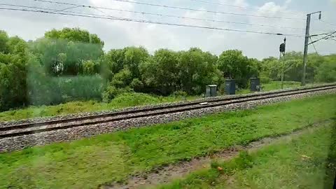 Scenery from the train