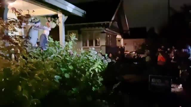 Portland BLM And Antifa Protesters Yell "Asking For People To Be Peaceful Is White Supremacy