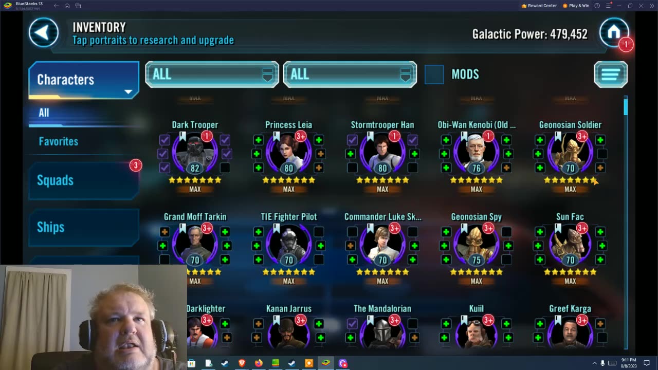 Star Wars Galaxy of Heroes F2P Day 104