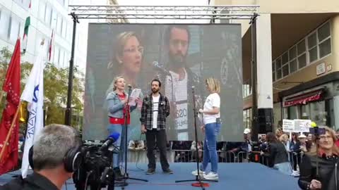 Tisuće na prosvjedu u Zagrebu: "Ovo je zemlja zombija. Nećemo raditi do 67."