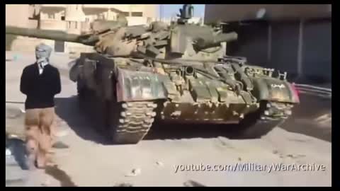 ISIS Tank Gets Destroyed (Not in Ukraine lol)