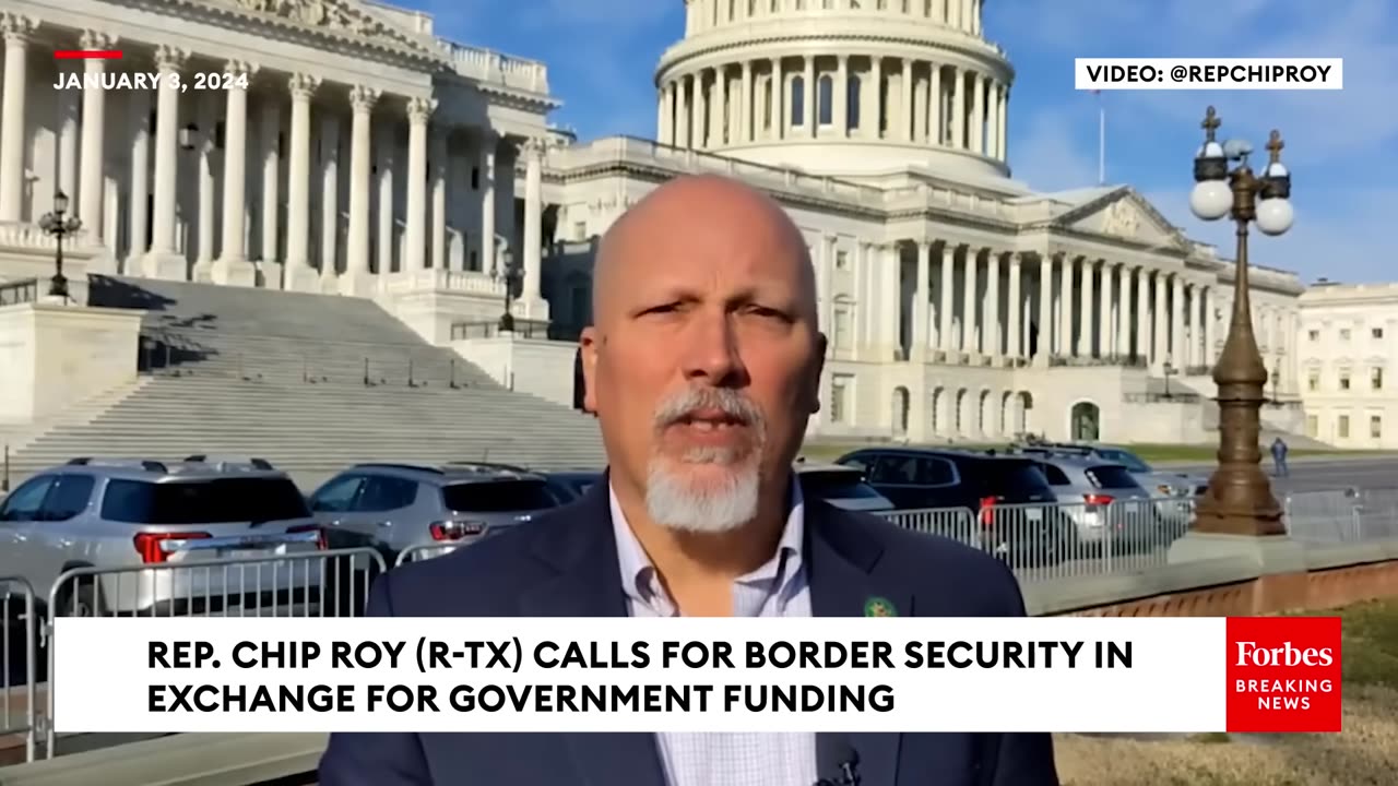 BREAKING- Chip Roy Calls On Republicans To Use The 'Power Of The Purse' To Secure The Border