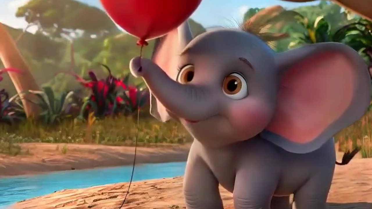 Elephant playing ball 😅😅😅😂😂😂😂😆😆😆😆😆😆😅😅🧩🧩🧩🧩