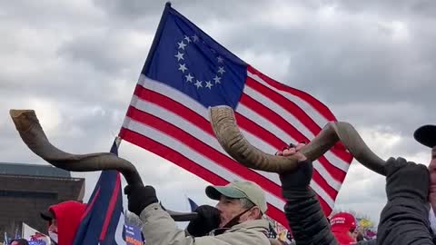 Trump Rally 1/6/2021 The Horns Sound