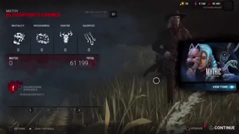 Killer Gameplay #6 - (Deathslinger) - Dead by Daylight