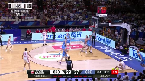 Final: Croatia vs Greece | Highlights | FIBA OQT 2024