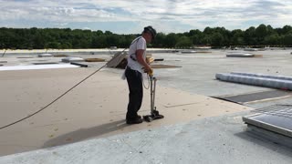 RhinoBond Roof System Installation