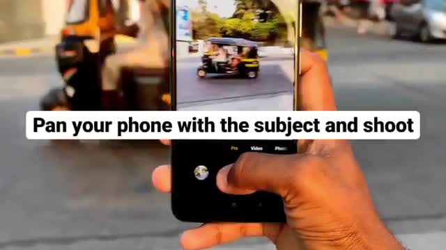 Panning Photo Trick!🔥