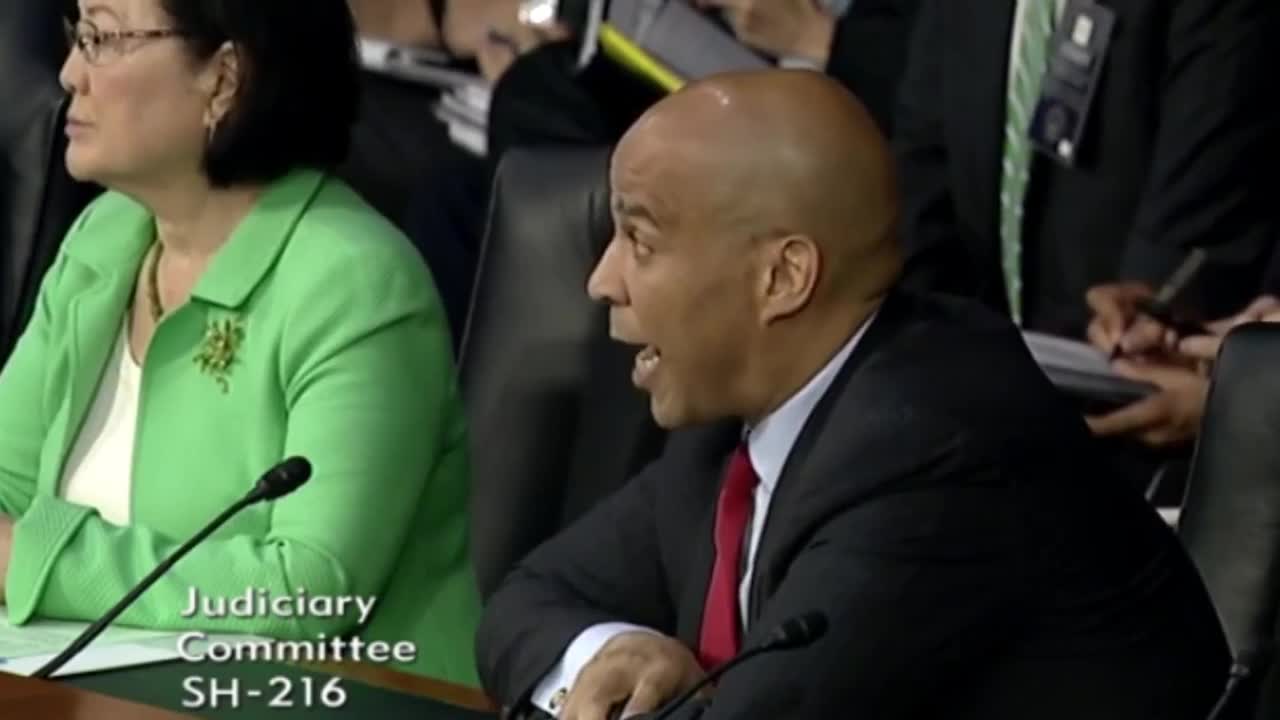 Corey Booker "I am Spartacus"