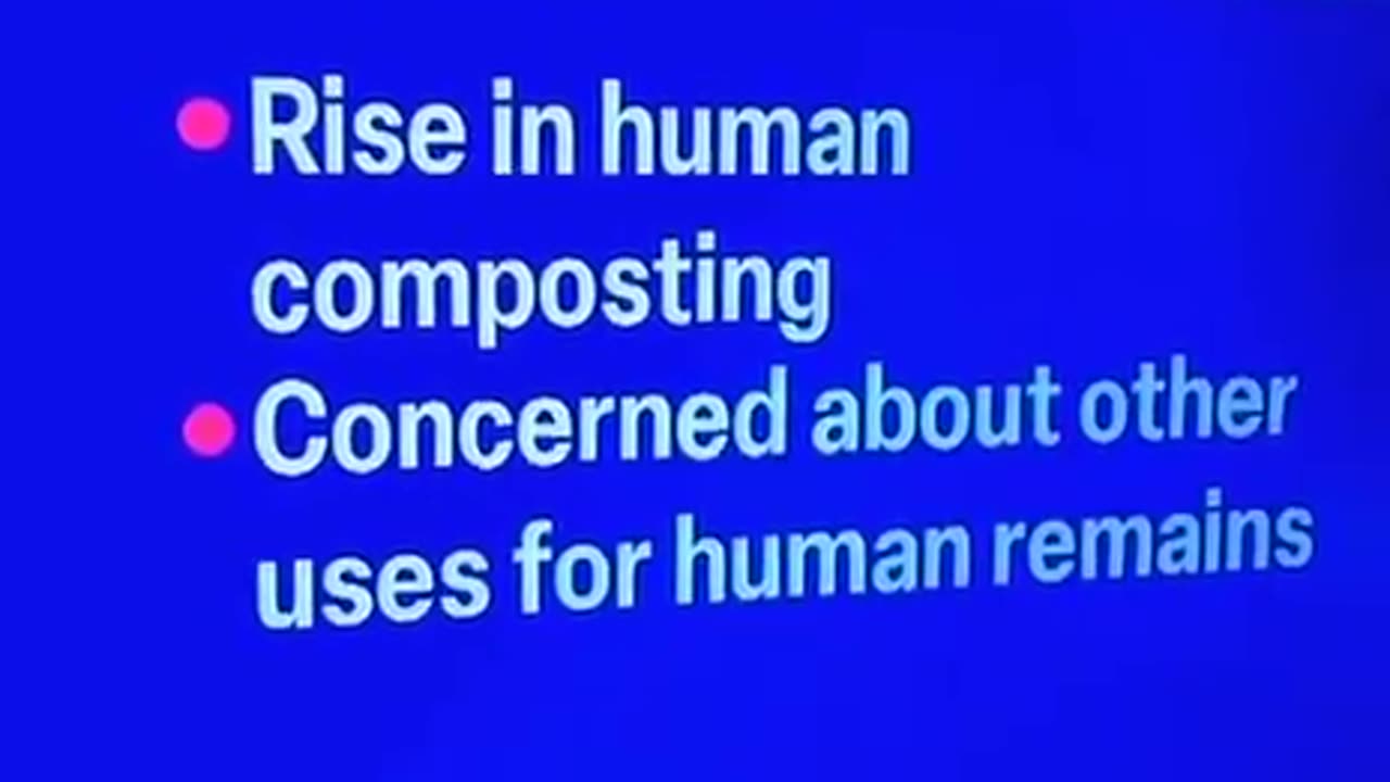 Bill To Block Human Composting Cannibalism