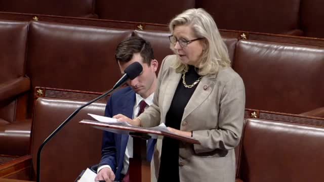 Liz Cheney Ties Trump Social Media Chief To QAnon, Decries Republicans Knocking January 6 Committee