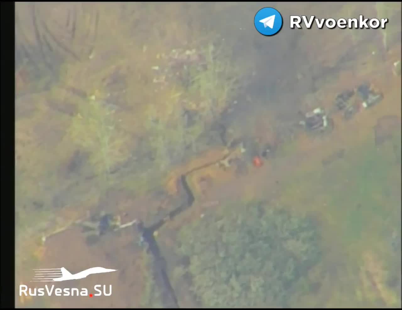 Russian Artillery Hits Ukraine Positions