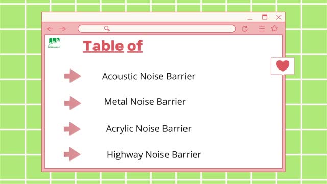 Functions Of Noise Barrier