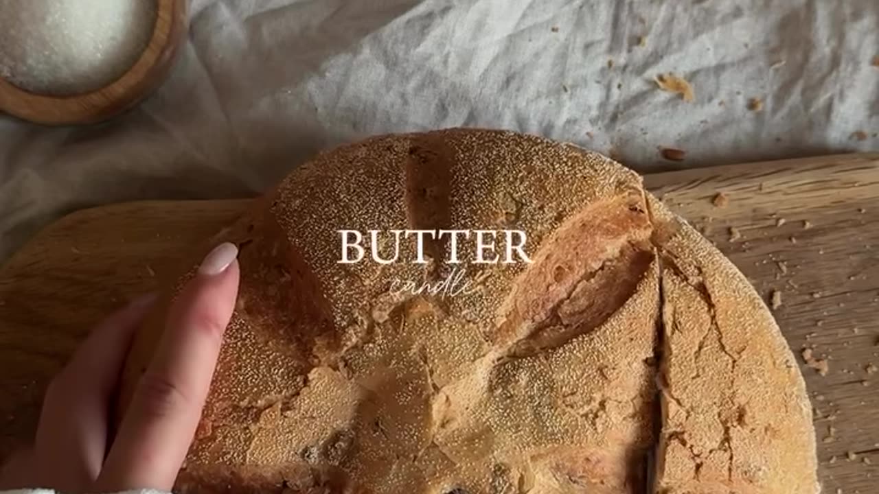 Эффектная подача сливочного масла🕯️✨Свеча из сливочного масла