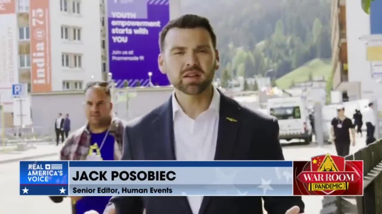 Jack Posobiec about WEF, Klaus Schwab