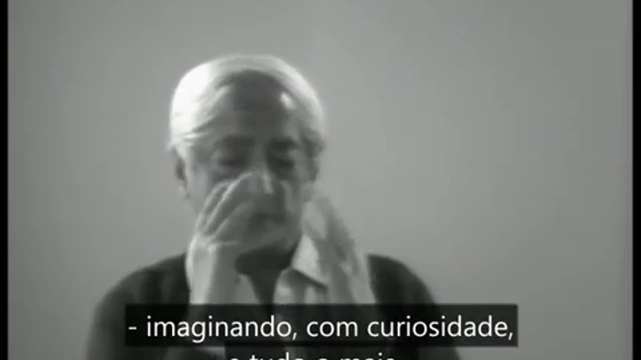 O prazer, o medo e a tristeza nos isolam - Jiddu Krishnamurti