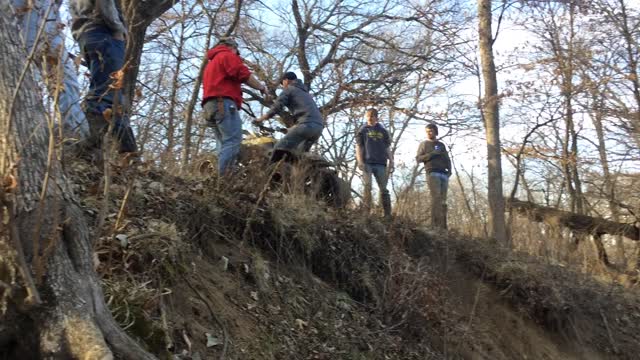 Honda 400ex Hill climbing